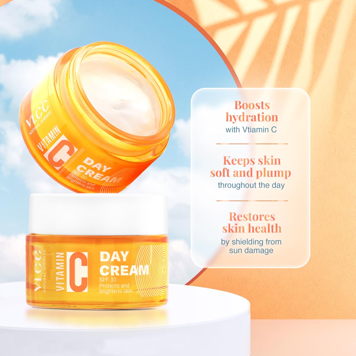 VLCC Vitamin C Day Cream with SPF 30 (50gm) VLCC