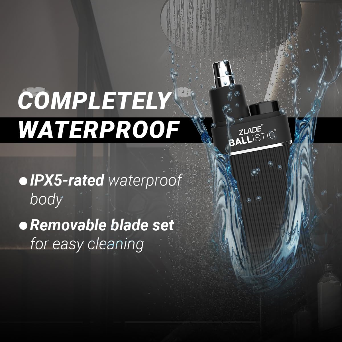 ZLADE Ballistic Nose & Ear Hair Trimmer ZLADE