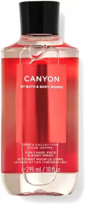BATH & BODY WORKS Canyon Mens Collection 3-in-1 Hair & Body Wash - 295ml  BATH & BODY WORKS