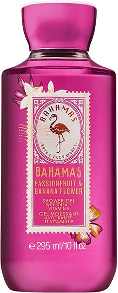 BATH & BODY WORKS Bahamas Passionfruit & Banana Flower Shower Gel 295 Ml BATH & BODY WORKS