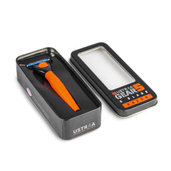 Ustraa Gear5 Razor Handle+Blade-Orange Ustraa