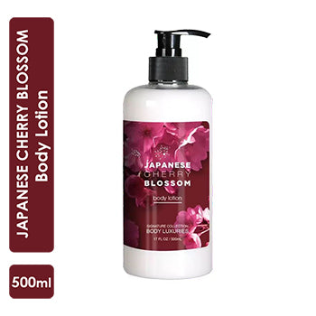 Body Luxuries  JAPANESE CHERRY BLOSSOM Body Lotion  (500 ml) BODY LUXURIES