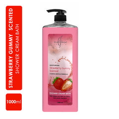 European Formula Moisturising Strawberry Gummy Scented Shower Cream Bath 1000 ml European Formula