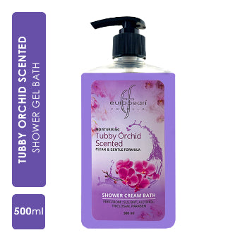 European Formula Moisturising Tubby Orchid Scented Shower Cream Bath 500 ml European Formula
