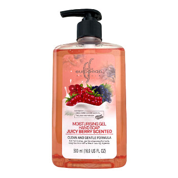 European Formula Juicy Berry Scented Moisturising Cream Hand Soap 500 ml European Formula