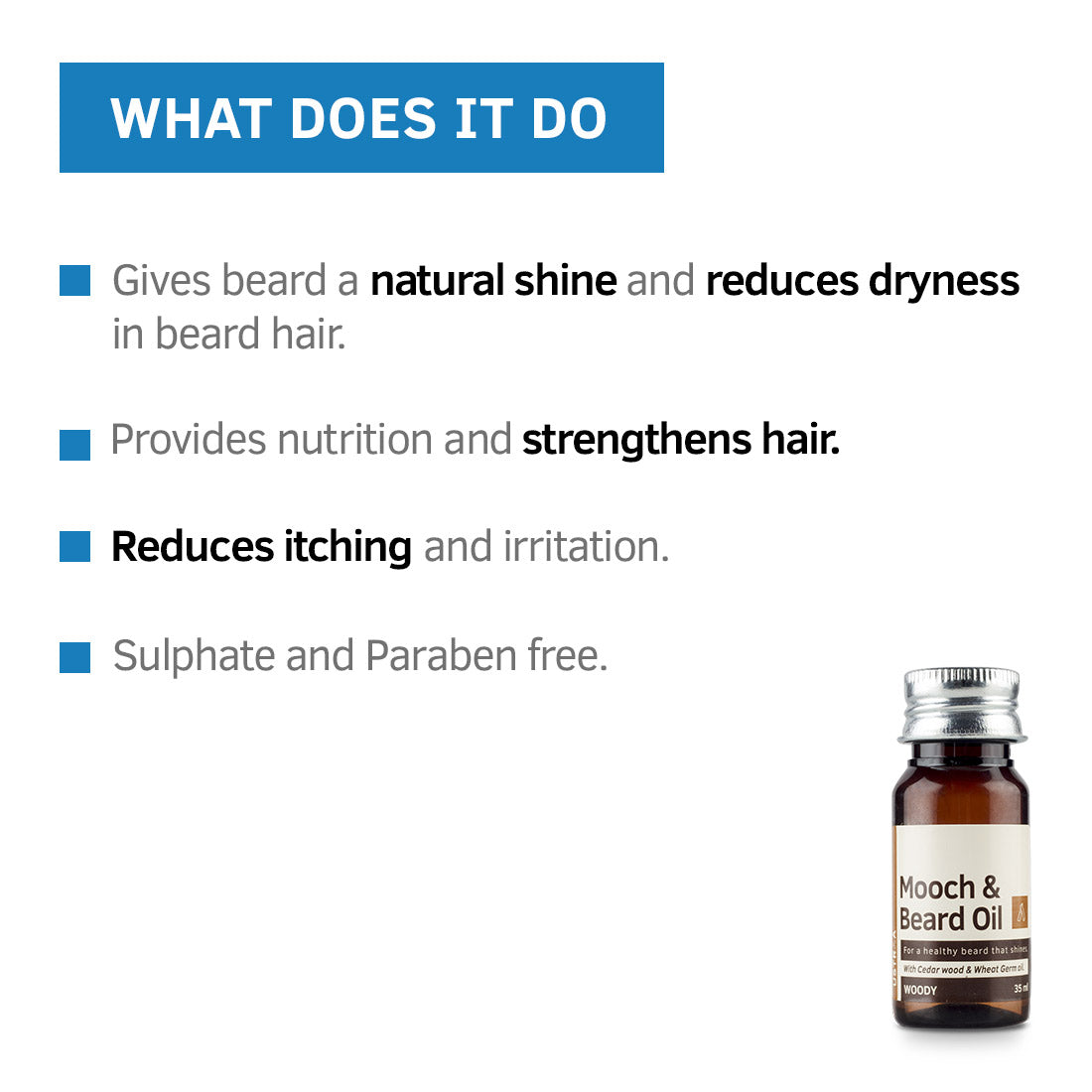 Ustraa Woody Mooch And Beard Oil 35Ml Ustraa