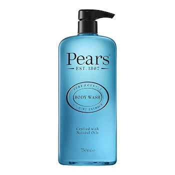 Pears Pure & Gentle Shower Body Wash Gel With Mint Extract ml Pears