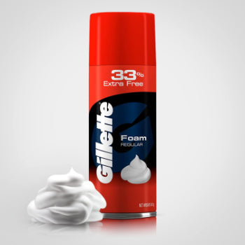 Gillette Classic Regular Pre Shave Foam 418 gm Gillette