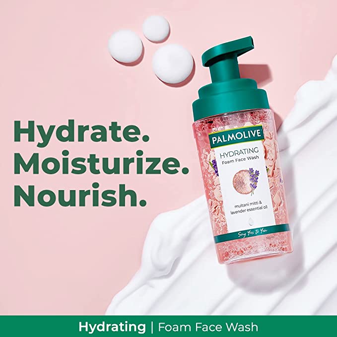 Palmolive Hydrating Foam Facewash-100ml Beauty Bumble