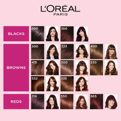 L'Oreal Paris Casting Crème Gloss Hair Color, 665 Raspberry, 100G+60ml L'Oreal