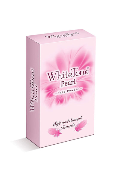 White Tone Pearl Face Powder 75 g Pack of 2 White Tone