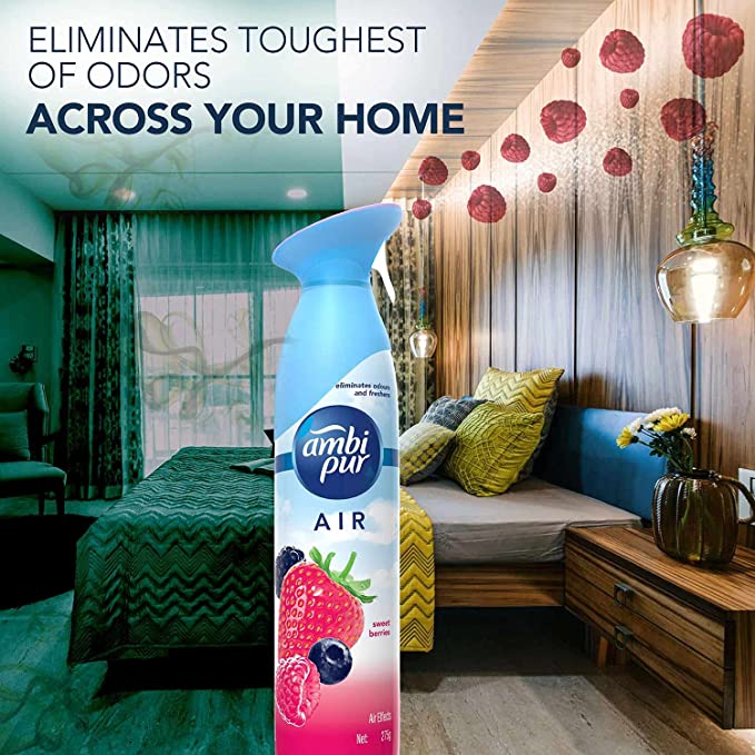 Ambi Pur Air Effect Sweet Berries Air Freshner 275gm Ambi Pur
