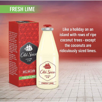 Old Spice Fresh Lime After Shave Lotion Atomizer 150ml Old Spice