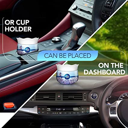 Ambi Pur Car Freshener Gel Relaxing Lavender 75gm Ambi Pur