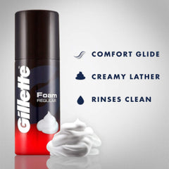 Gillette Classic Regular Pre Shave Foam 196gm Gillette