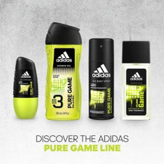 Adidas Pure Game Eau de Toilette For Men, 100 ml ADIDAS