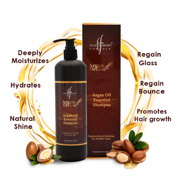 European Formula Argan Oil Essential Shampoo 500 ml European Formula