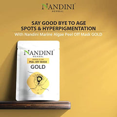 NANDINI Herbal Marine Algae Gold Peek of Mask 30GM Nandini