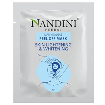 NANDINI Herbal Marine Algae Skin Lightening & Whitening Peel of mask 30GM Nandini