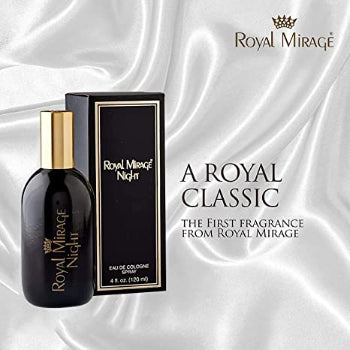 Royal Mirage Eau De Cologne Night Perfume Spray For Men 120ml Royal Mirage