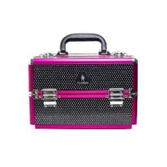 ABS  Beauty Black & Pink Professional Makeup Vanity Case Abs Beauty