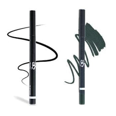 Abs Beauty Eye Makeup Combo (Black + Green) Abs Beauty