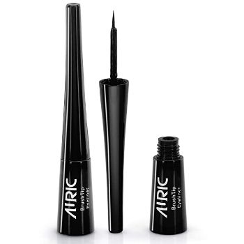 AURIC Brush Tip Eyeliner Midnight Black 3.5ml AURIC