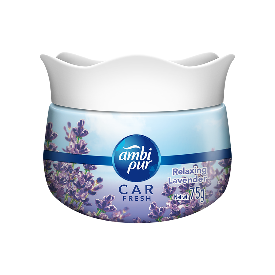 Ambi Pur Car Freshener Gel Relaxing Lavender 75gm Ambi Pur