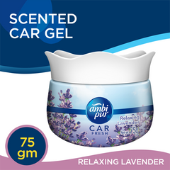 Ambi Pur Car Freshener Gel Relaxing Lavender 75gm Ambi Pur