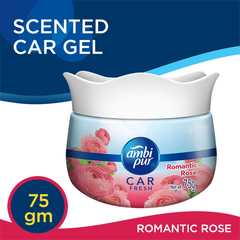 Ambi Pur Car Freshener Gel Romantic Rose 75gm Ambi Pur