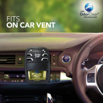 Ambi Pur Car Air Freshener Starter Kit, Sweet Citrus and Zest, 7.5 ml Ambi Pur