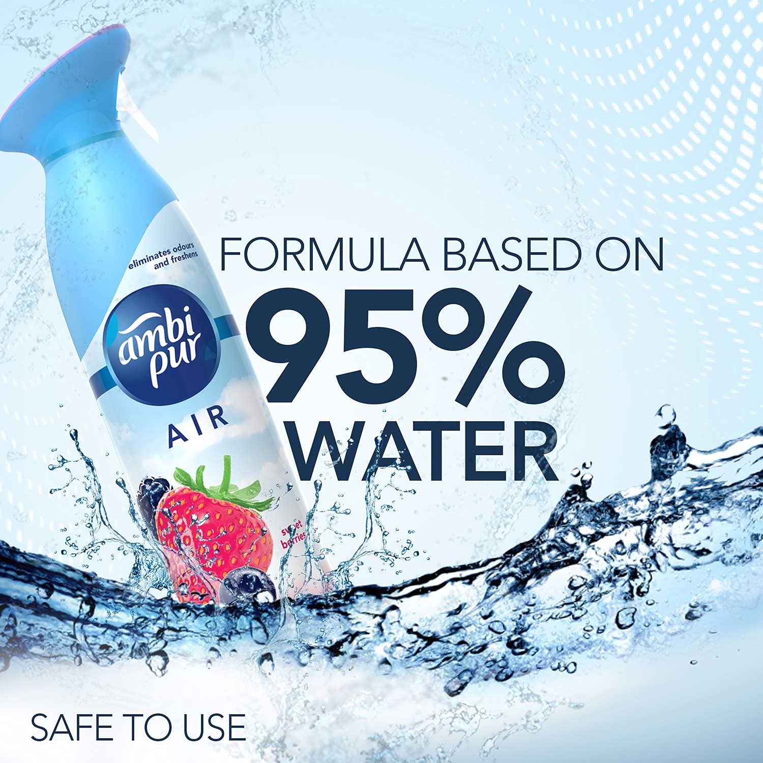 Ambi Pur Air Effect Sweet Berries Air Freshner 275gm Ambi Pur