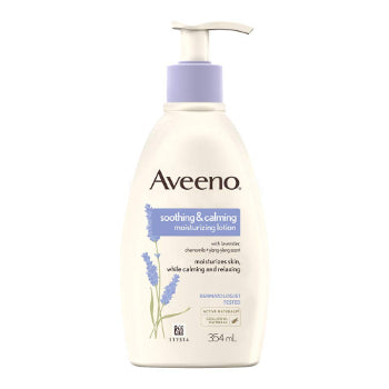 Aveeno Soothing and Calming Body Lotion for Normal Skin, White, 354 ml aveeno
