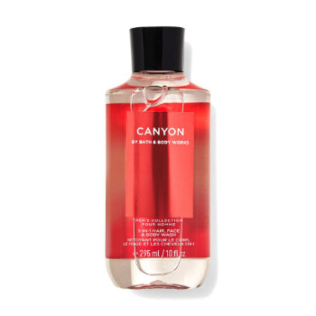BATH & BODY WORKS Canyon Mens Collection 3-in-1 Hair & Body Wash - 295ml  BATH & BODY WORKS