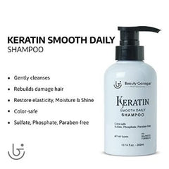 BEAUTY GARAGE Professional Keratin Smooth Daily Shampoo 300 ml Beauty Garage