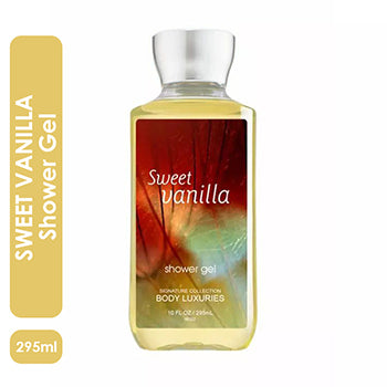 Body Luxuries Sweet Vanilla Shower Gel 295ml BODY LUXURIES