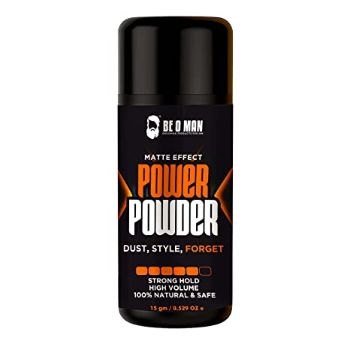 BE O MAN  Matte Effet Power Powder Natural& Safe 15 gm Be O Man