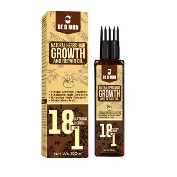 BE O MAN Natural Herbs Hair Growth And Repair Oil 100 ml Be O Man