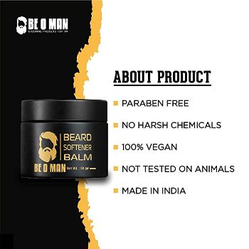 BE O MAN Beardo Softener Balm 50 gm Be O Man