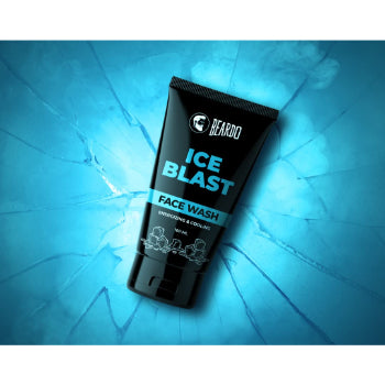 Beardo Ice Blast Menthol cooling Facewash For Men 100 ml Beardo