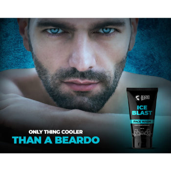 Beardo Ice Blast Menthol cooling Facewash For Men 100 ml Beardo