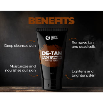 Beardo De-Tan Facewash For Men, 100 ml Beardo