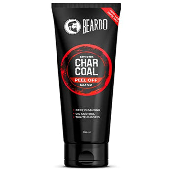 Beardo Activated Charcoal Detox Peel Off Mask for Men 100 g Beardo