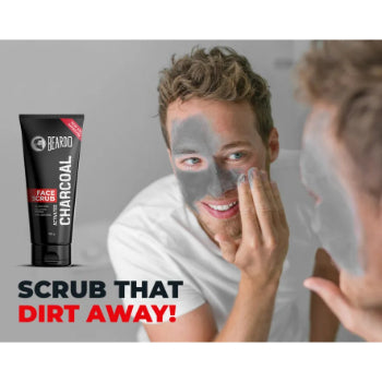 Beardo Activated Charcoal Face Scrub 100g Beardo