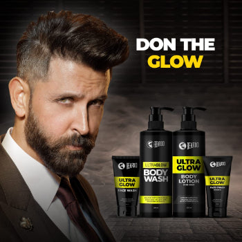 Beardo Ultraglow All in One Face Cream For Men with SPF 30 | Skin Brightening Face Cream | Dark Spot Reduction | Sun Protection | 60 g Beardo