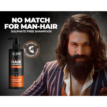 Beardo Hair Growth Vitalizer Shampoo for Men, 200 ml Beardo