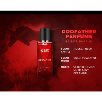Beardo Godfather Perfume for Men, 50 ml Beardo