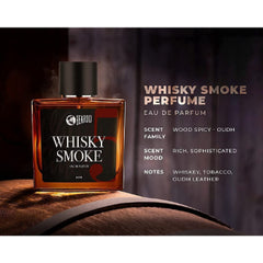 Beardo Whisky Smoke Perfume for Men, 100ml Beardo