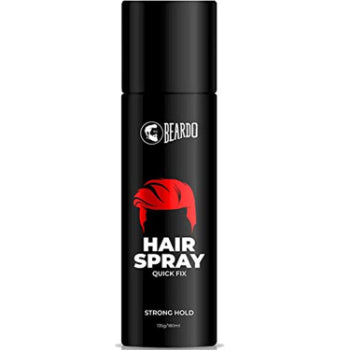 Beardo Strong Hold Hair Spray For Men, 192 ml Beardo