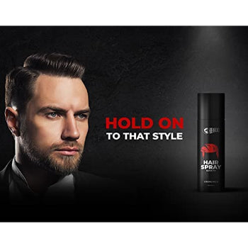 Beardo Strong Hold Hair Spray For Men, 192 ml Beardo